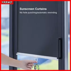 Rèm chống tia cực tím YRBWD, Rèm che nắng cửa sổ bên ô tô có thể thu vào màu đen, Tấm che nắng cửa sổ ô tô đa năng Văn phòng tại nhà