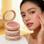 Phấn má hồng độ bão hòa thấp Phấn má hồng hàng ngày để trang điểm du lịch Hình ảnh và sử dụng tại nhà