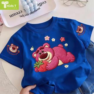 COD✅ (Hồ Chí Minh)Kids T Mall Áo phông tay ngắn In hình hoạt hình Áo Kiểu rộng và ấn tượng Trẻ em thời trang #VN16