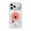 Ốp điện thoại cứng hình mèo dưa hấu từ tính cho iPhone 17 16 Pro 15 Pro Max 14 Vỏ bảo vệ mờ mờ mờ
