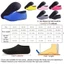 PYCOU 1 Đôi Giày Thể Thao Dưới Nước, Tất Chân Trần Nhanh Khô Unisex, Đế Cao Su Nhẹ Chống Trơn Trượt Giày Bơi Đi Biển Bơi Đi Biển