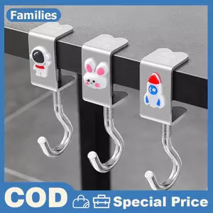 Có Thể Điều Chỉnh Xoay Được Bàn Có Thể Tháo Rời Cạnh Lưu Trữ Móc Văn Phòng Máy Tính Để Bàn Trường Văn Phòng Học Sinh Túi Nước Móc Chai