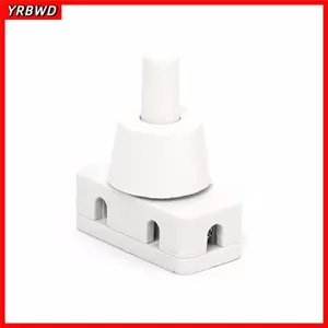 YRBWD ON Nút nhấn, Đèn gia đình Công tắc nguồn công nghiệp, Đèn bàn DIY Thiết bị gia dụng Công tắc nguồn Mini