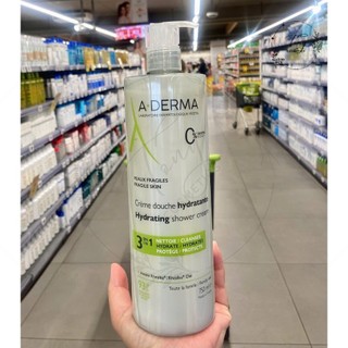 Sữa Tắm Aderma Crème Douche Hydratante 500ml,750ml | hỗ trợ dưỡng ẩm, giảm mụn lưng ,thu nhỏ lỗ chân lông