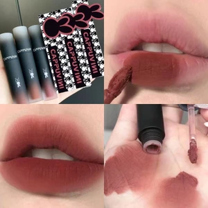 Son Kem Lì Macaron Chất Nhung Mịn Môi Tôn Da Lâu Trôi Không Khô Môi Trang Điểm Môi Ngọt Ngào