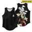 God Of Wealth 3D Tank Top Nam, Áo Vest Hip Hop múa sư tử Harajuku, Áo thun đường phố Mammon ngộ nghĩnh, thoáng khí