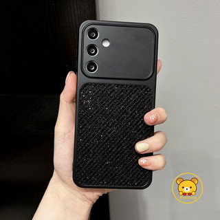 Ốp Điện Thoại Lấp Lánh Sang Trọng Cho Samsung Galaxy A37 A27 A17 A36 A35 A34 A33 A32 A26 A25 A24 A23 A54 A53 A52S A16 A15 A14 5G 4G Vỏ Mềm Chống Sốc Sáng Dễ Thương Đơn Giản