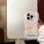 Ốp lưng chó xúc xích họa hoa phù hợp với iPhone17promax 16/15/14/13/12
