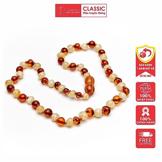 Vòng cổ  Amber cho bé  tự nhiên từ 0 - 5 tuổi -  Amberose