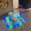 2025 Hợp Thời Trang Dạ Quang Dép Nữ Trong Nhà Bạn Gái Thoáng Mát Chiên Phố Hoạt Hình Pha Lê Nhấp Nháy LED Nhà Cặp Đôi Dép VQWR
