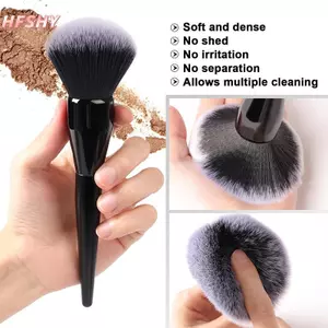 HFSHY 1 Chiếc Bàn Chải Bột Lỏng Siêu Lớn, Bàn Chải Thiết Lập Đa Năng Cao Cấp Để Trang Điểm Mặt, Dụng Cụ Cọ Trang Điểm Mềm VN