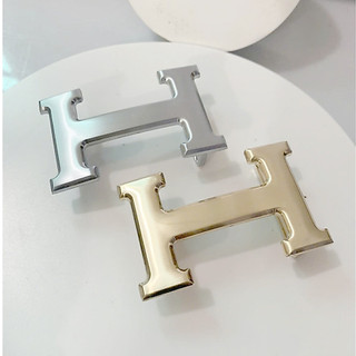 Mặt khoá thắt lưng nam không kèm dây kiểu bấm lỗ bản to dùng cho dây 3,8cm trở xuống