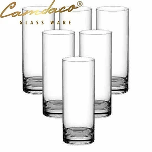 Bộ 12 Ly Cốc Thủy Tinh Ống 275ML Hàng Cao Cấp PCD21002