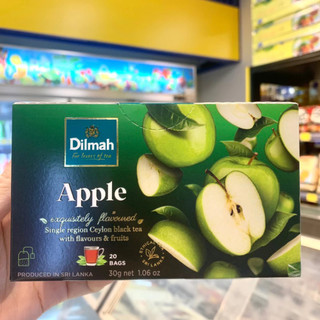 Trà Dilmah Hương Táo - Hộp 30g (20 Túi Lọc), Hương Vị Tươi Mát, Thư Giãn