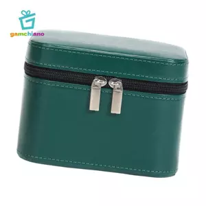 Vòng Tay Hộp Bảo Quản Di Động Trang Sức Tổ Chức Nhung Da PU Dây Kéo Hộp Đựng Cho Lắc Tay Dây Chuyền Đồng Hồ Thích Hợp Cho Nữ Nữ R