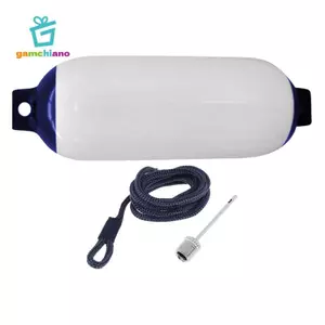 Marine Boat Fender 4x16inch Thuyền Phụ Kiện Bảo Vệ Thuyền Cản Cho Docking Pontoon Thuyền Câu Cá Thuyền Thuyền buồm Du Thuyền