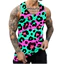 Da Báo Nhanh Khô Nam Tank Top, Phòng Tập Gym Mùa Hè Bông Tai Kẹp Vest, Thoáng Khí Mềm Y2K Dạo Phố Áo Tee Không Tay