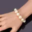 ECK 3in1 Bộ Thanh Lịch Mô Phỏng Ngọc Trai Nelace Bông Tai Vòng Tay Dài Nelace Nữ Cô Dâu Cưới Trang Sức Quà Tặng HOT