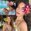 GHX Mô Phỏng Tóc Phong Lan Bohemian Beach Resort Bên Kẹp Tóc Ảnh Bầu Không Khí Bướm Phong Lan Phụ Kiện Tóc VN