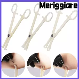 MERIGGIARE Kẹp chuyên nghiệp Body Piercing Tool Puncture Aid Trang sức cơ thể Mở vách ngăn