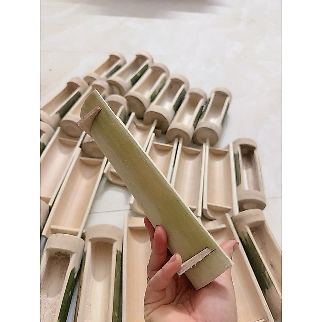 combo 5 Khay Tre Đựng Đồ Ăn Handmade – Khay Tre Sushi, Bánh, Trái Cây Trang Trí Bàn Ăn