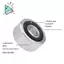 Loa Siêu Trầm Chống Sốc Chân Miếng Lót 12 Chiếc HIFI Loa Bộ Khuếch Đại Miếng Lót Bàn Xoay Đế Miếng Lót Cho Loa CD Khuếch Đại