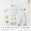 Bộ sơ sinh cài giữa vải sợi tre Littlelove[ Siêu Mềm, Mát, Mịn Co Dãn Và Thấm Hút Mồ Hôi Tốt] Size 0M -6M (6DSCT03)