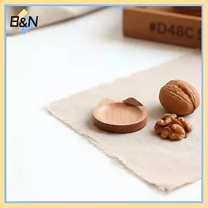 B & N Phim Hoạt Hình Mèo Hình Đĩa Gỗ Mini Đĩa Sna Sáng Tạo Phong Cách Nhật Bản Cho Nước Tương Nhúng Bàn Ăn.