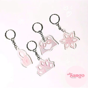 Móc Khóa Hình Cánh Hoa May Mắn Acrylic In 2 Mặt 5cm - Phụ Kiện đáng yêu lan tỏa sự may mắn- Sango