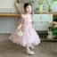 Váy gạc phong cách mới mùa hè cho bé gái Váy công chúa không tay thời trang