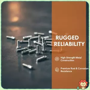 Heavy Duty M2 Steel 1.9 "Vành bánh xe Beadlo Vòng vít có cờ lê cho bánh xích địa hình 1 / 10 RC