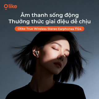 Olike T124 Tai Nghe Bluetooth TWS Không Dây Bluetooth 5.3 Màn Hình LED Pin Lâu Âm Thanh HiFi Chống Ồn Cho iPhone Samsung Xiaomi OPPO vivo Huawei iPad Laptop