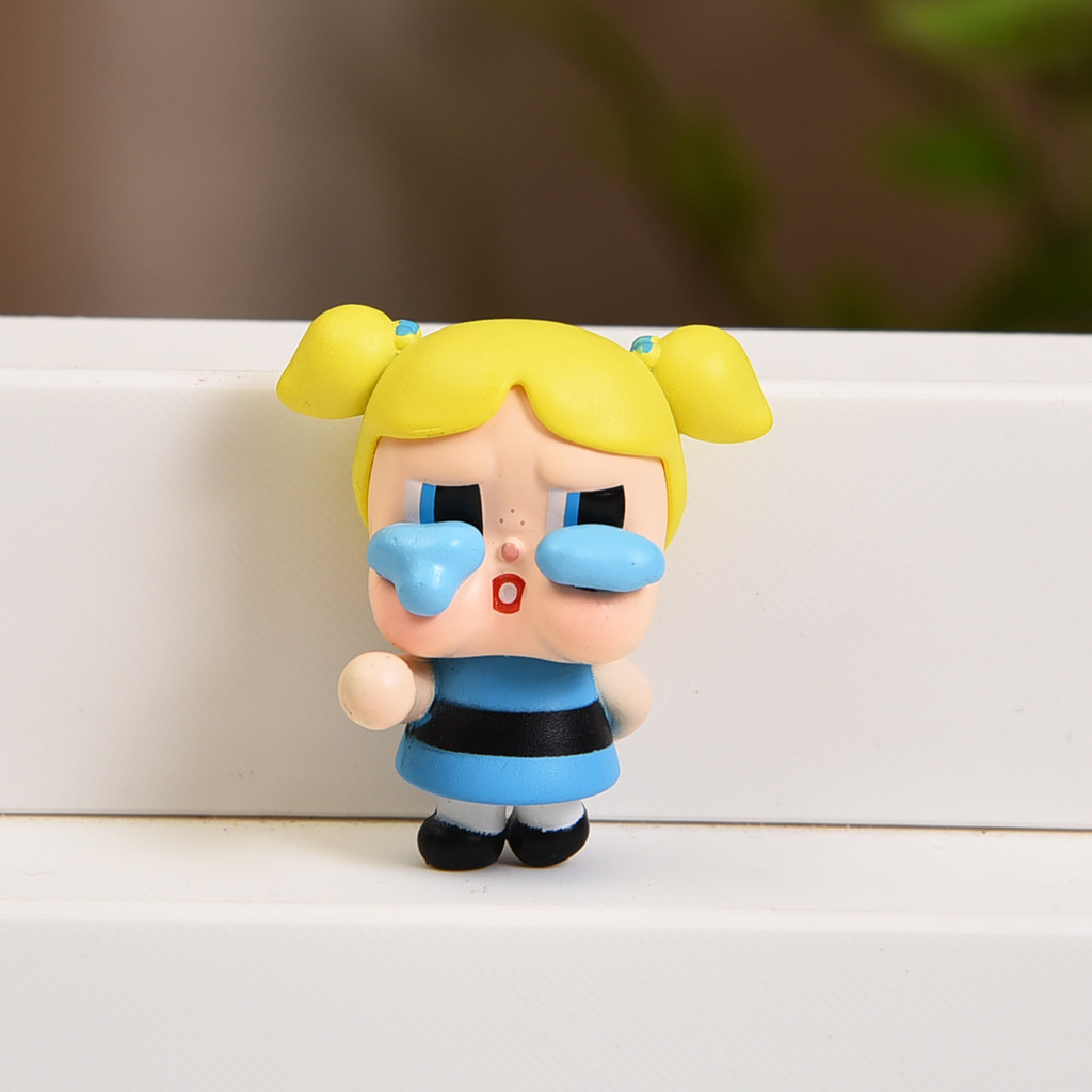 POP MART Powerpuff Girls Series Phụ kiện giày DIY dễ thương, phù hợp cho CROCS, có thể tháo rời