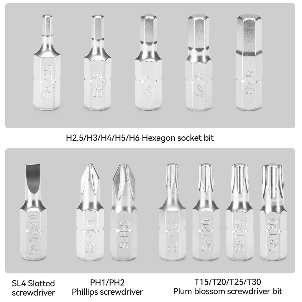 ROCKBROS Bộ Cờ Lê Ratchet 12 Chiếc Hợp Kim Nhôm Di Động Hai Chiều Ratchet Đi Xe Đạp Bộ Dụng Cụ Sửa Chữa