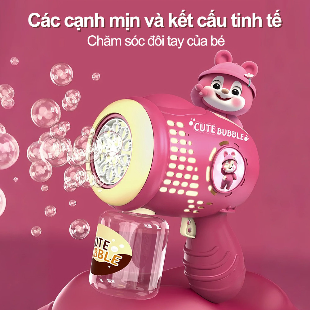 Toy Gun with Soap Bubble Soap Juice Toy Gun for Kids Boy Gift
