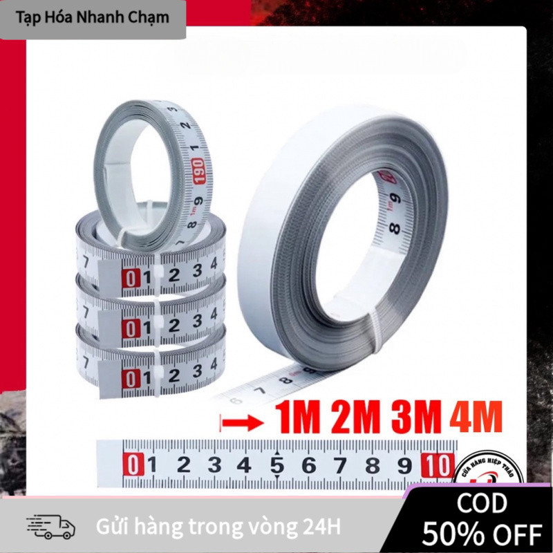 【COD】Cuộn Thước Dán Bàn 1-2m, Dán Được Trên Kim Loại, Gỗ, Nhựa, Thủy Tinh, Dùng Cho Bàn Máy Và Cơ Khí, Giá Rẻ