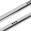 BORAGETE 2 Tấm trượt ngăn kéo vòng bi, Tấm trượt ngăn kéo trượt hai chiều rộng 17mm, Tấm lót trượt vòng bi trơn mịn