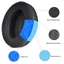 YRBWD 1 Cặp Tai Nghe Tai Nghe, Tai Nghe Gel Làm Mát Bằng Da Protein Earmuff, Thay Thế Bọt Xốp Tai Đệm Cho Anker Soundcore Life Space Q45 Sửa Chữa Tai Nghe