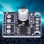 YRBWD DRV8871, Trình điều khiển động cơ DC 6.5V-45V 3.6A, Cổng điều khiển Kim loại Đen 0,95 * 0.8in Máy in thành phần điện tử