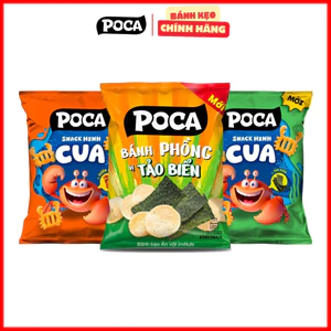 COMBO 5 GÓI Snack Poca đủ vị gói nhỏ 3x gram giòn rụm Date xa Bảo đảm chất lượng