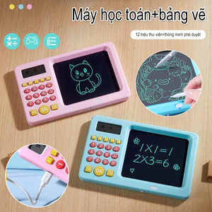 Máy Tính Bảng LCD Máy Tính Nhẩm Luyện Tập Toán Thông Minh Cho Bé