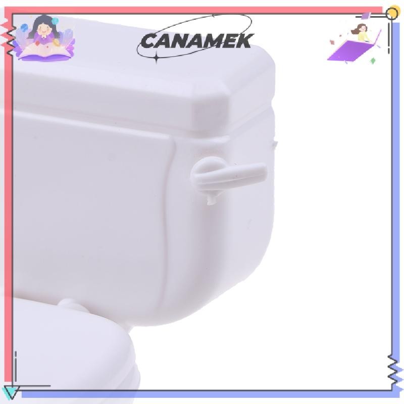 CANAMEK Nội Thất Nhà Búp Bê Vintage Phòng Tắm Vệ Sinh Đồ Chơi Thu Nhỏ Búp Bê Phụ Kiện CSF