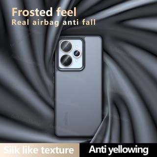 Ốp Lưng Cho Realme 15 pro plus Realme15pro + Realme15T Matte Skin Feel Transparent Frosted TPU Ốp lưng Acrylic Từ Tính Với Áo Giáp Sạc Không Dây Ốp Lưng Chống Sốc