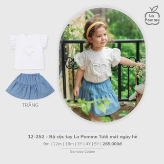 La pomme AW2025 BST full Bộ cộc cho bé T9.1