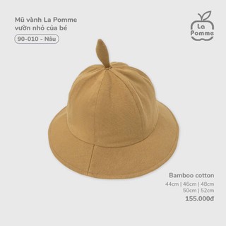 La pomme AW2025  Mũ vành La Pomme vườn nhỏ của bé T9.1