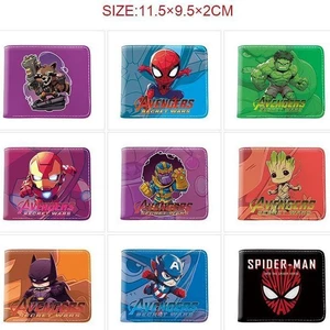 Marvel Siêu Anh Hùng Phim Và Truyền Hình Ngoại Vi Series Người Nhện Hulk Ví Xu Hướng Nghệ Thuật Thanh Niên Đầy Đủ Màu Sắc Ngắn