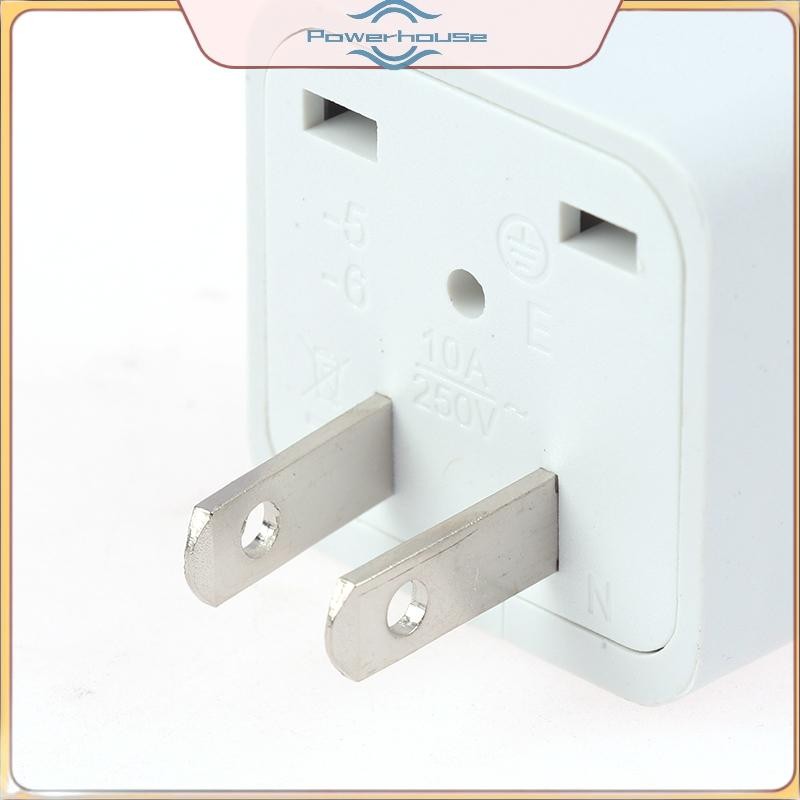 POWER Mới Đa Năng Hoa Kỳ Sạc Du Lịch Nhật Bản Adapter Chuyển Đổi Đức Nga AU UK Kr EU Sang US AC Ổ Cắm Điện Mỹ Cắm.