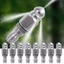 Vòi phun phun áp lực EDIWANY Máy rửa cống thoát nước, Vòi phun phun áp lực làm sạch cống G1 / 4 ", Phụ kiện giặt Đầu chuột Vòi phun áp lực