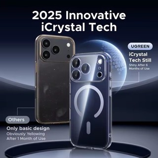 [JLK] Ultra Thin Shockproof Wireless Charging Strong Magnetic Case For iPhone 17 Pro Max Air 17Pro 17Air Clear Back Cover Phone Case