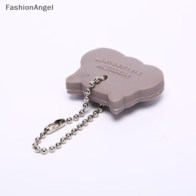 FashionAngel Silicone Vòng Chìa Khóa Hình Động Vật Đáng Yêu Móc Khóa VN